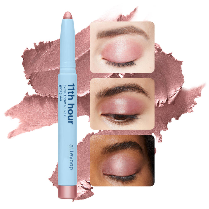 Alleyoop - 11th Hour Cream Eyeshadow Liner Stick in Gotta Guava Makeup
