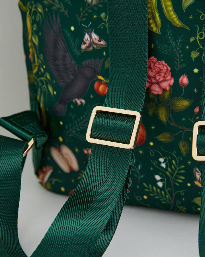 Fable England - FABLE x Catherine Rowe's Into the Woods Green Backpack