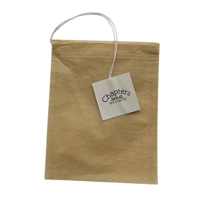 Chapters Tea - Natural Paper Drawstring Bags (empty)