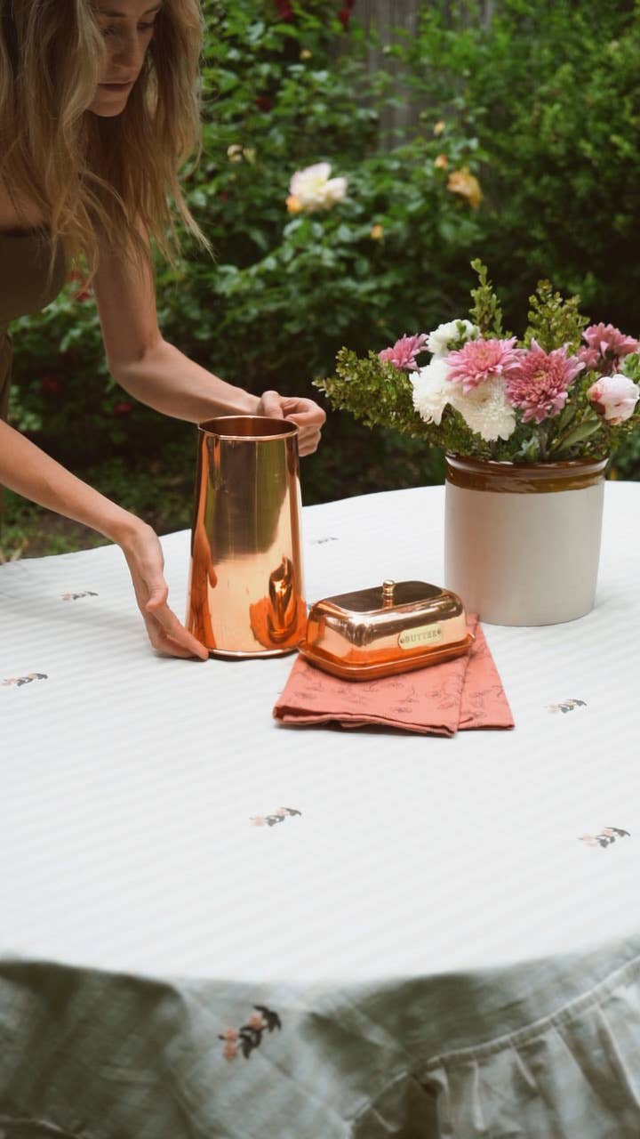 The Frances Ruffled Tablecloth