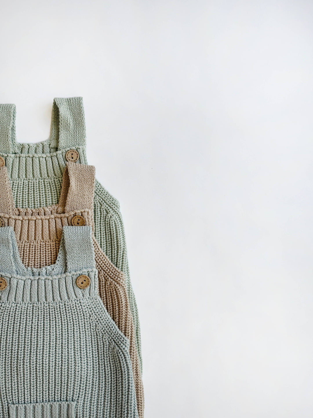 OLIVE & CRADLE - NEWBORN BABY CUDDLE + KIND DOLLY MATCHING KNIT JUMPER
