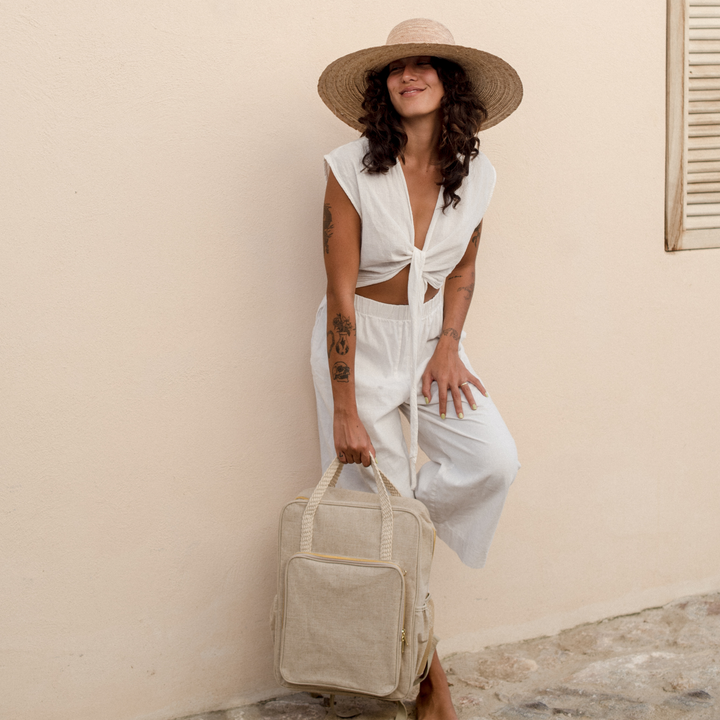 SoYoung - Ecru All-Day Backpack