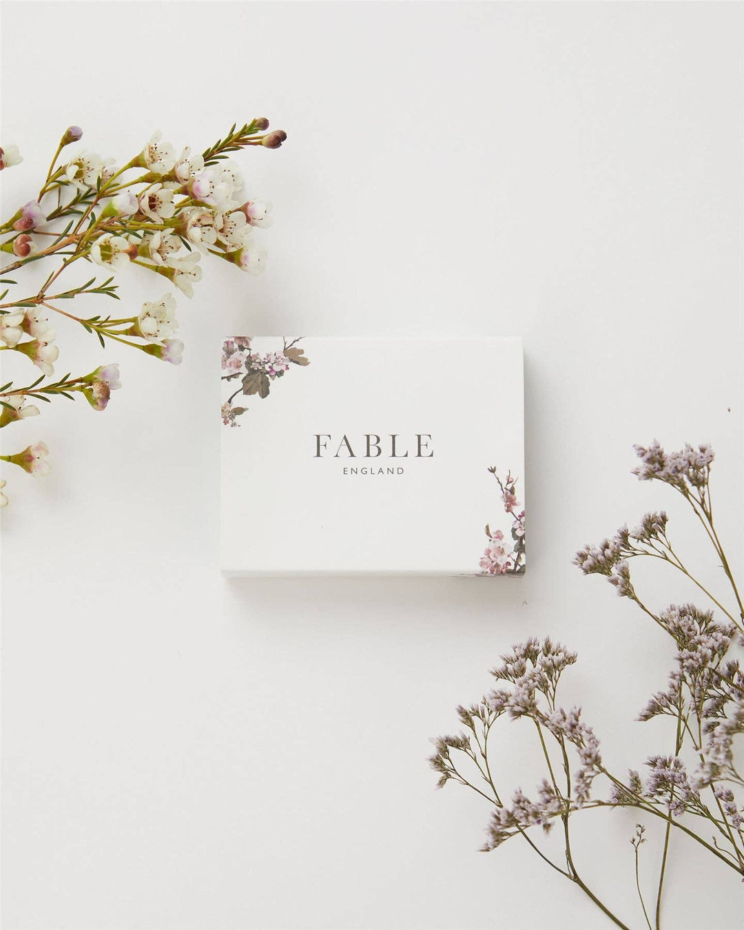 Fable England - FABLE Enamel Moth Huggie Earrings