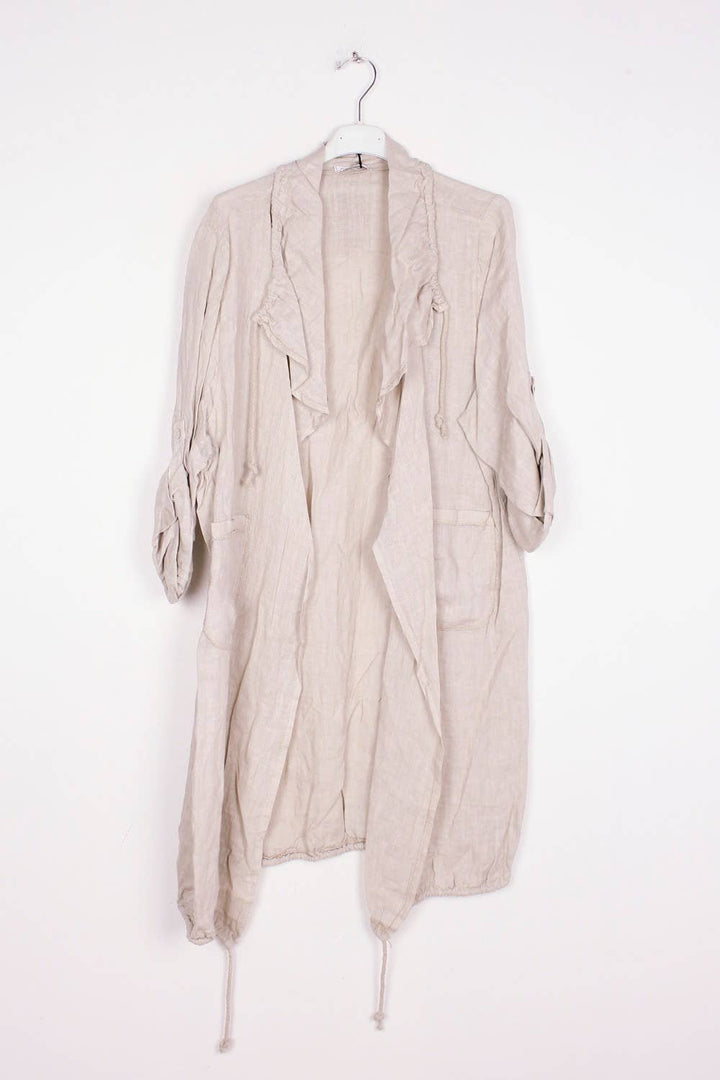 LÉA &amp; LUC - 100% Linen Vest REF. 9679