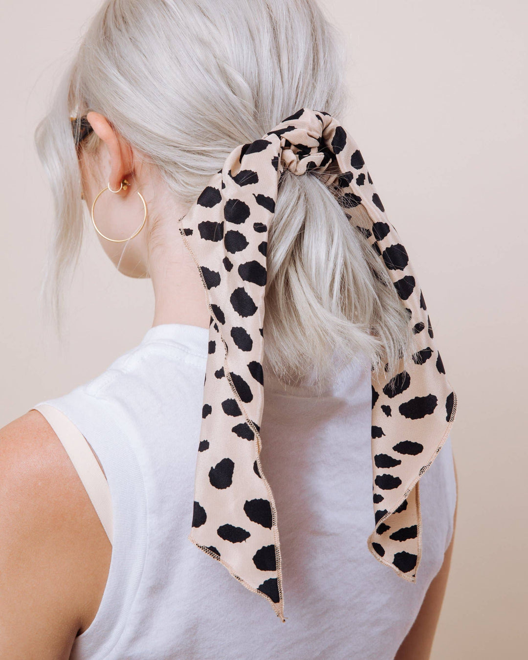 Devil in Disguise Silk Convertible Scrunchie Tie