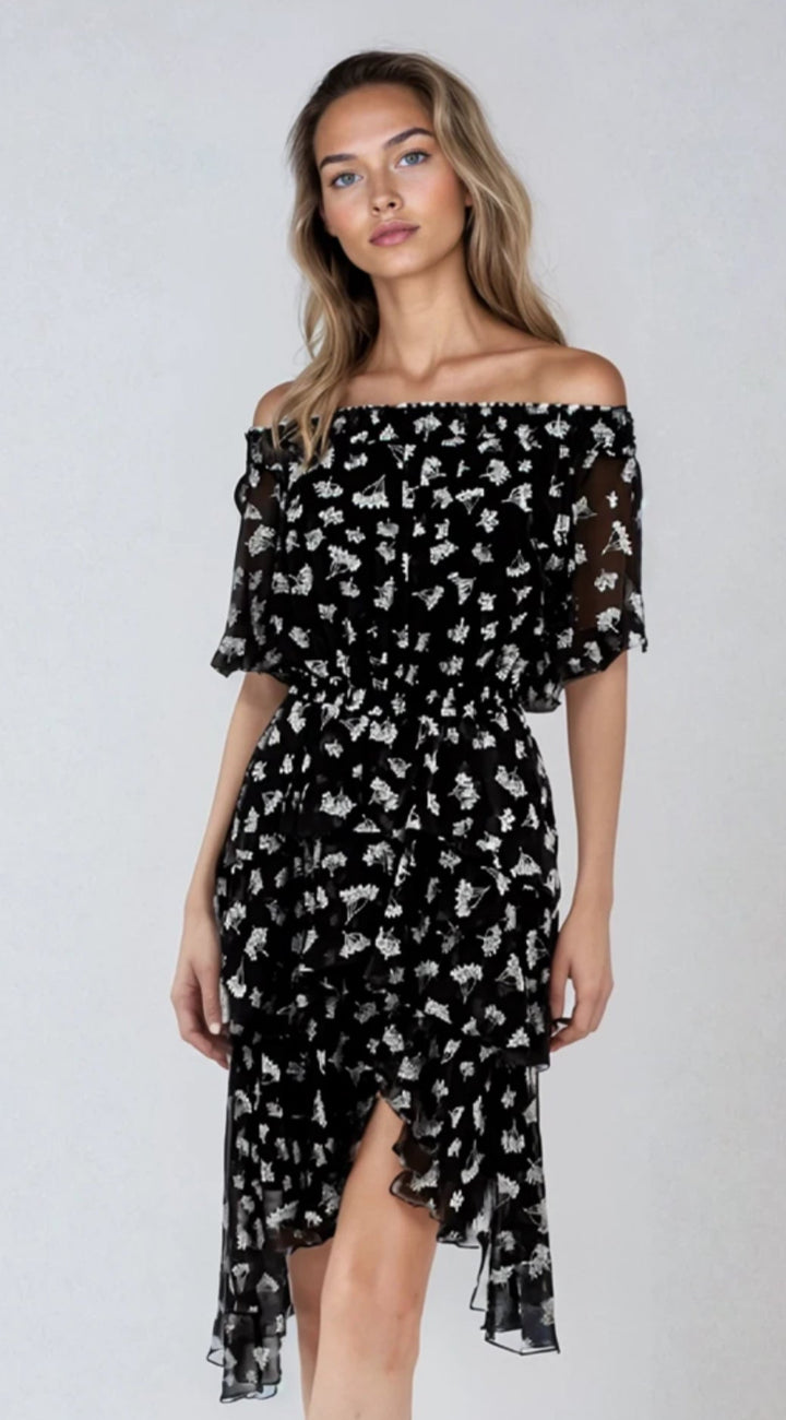 Maje floral print dress