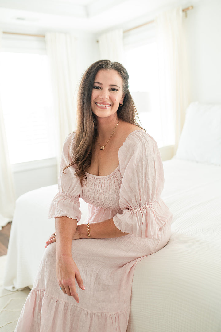 The Deia Dress-Blush