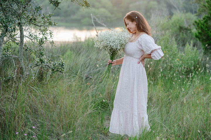 The Deia Dress-Blush