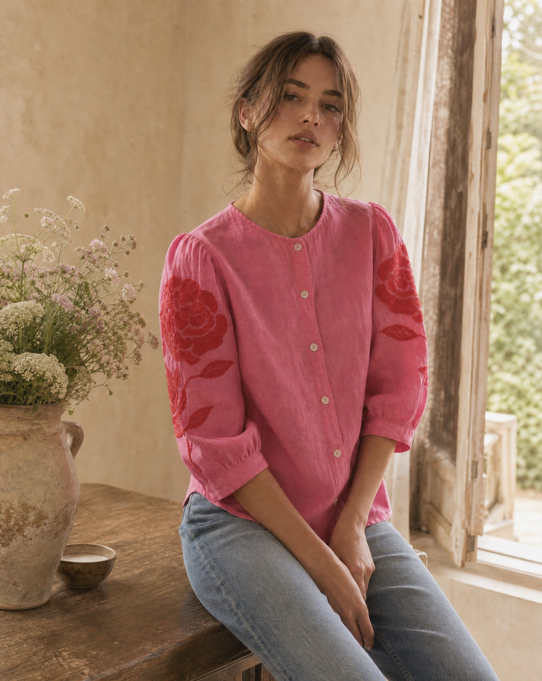Mily Blouse Pink