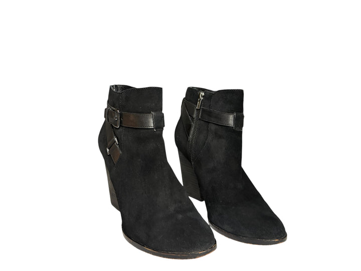 Pre-Owned COLE HAAN suede ankle boots- Womens size 10