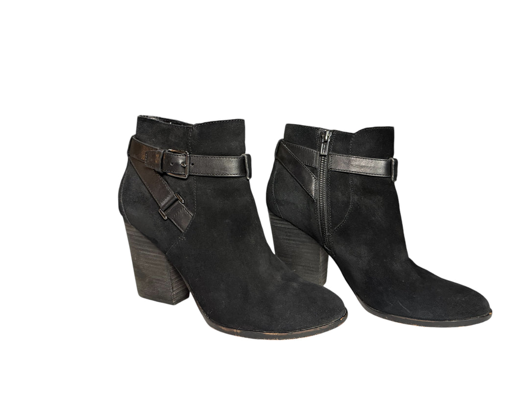 Pre-Owned COLE HAAN suede ankle boots- Womens size 10