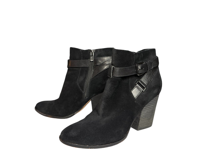 Pre-Owned COLE HAAN suede ankle boots- Womens size 10