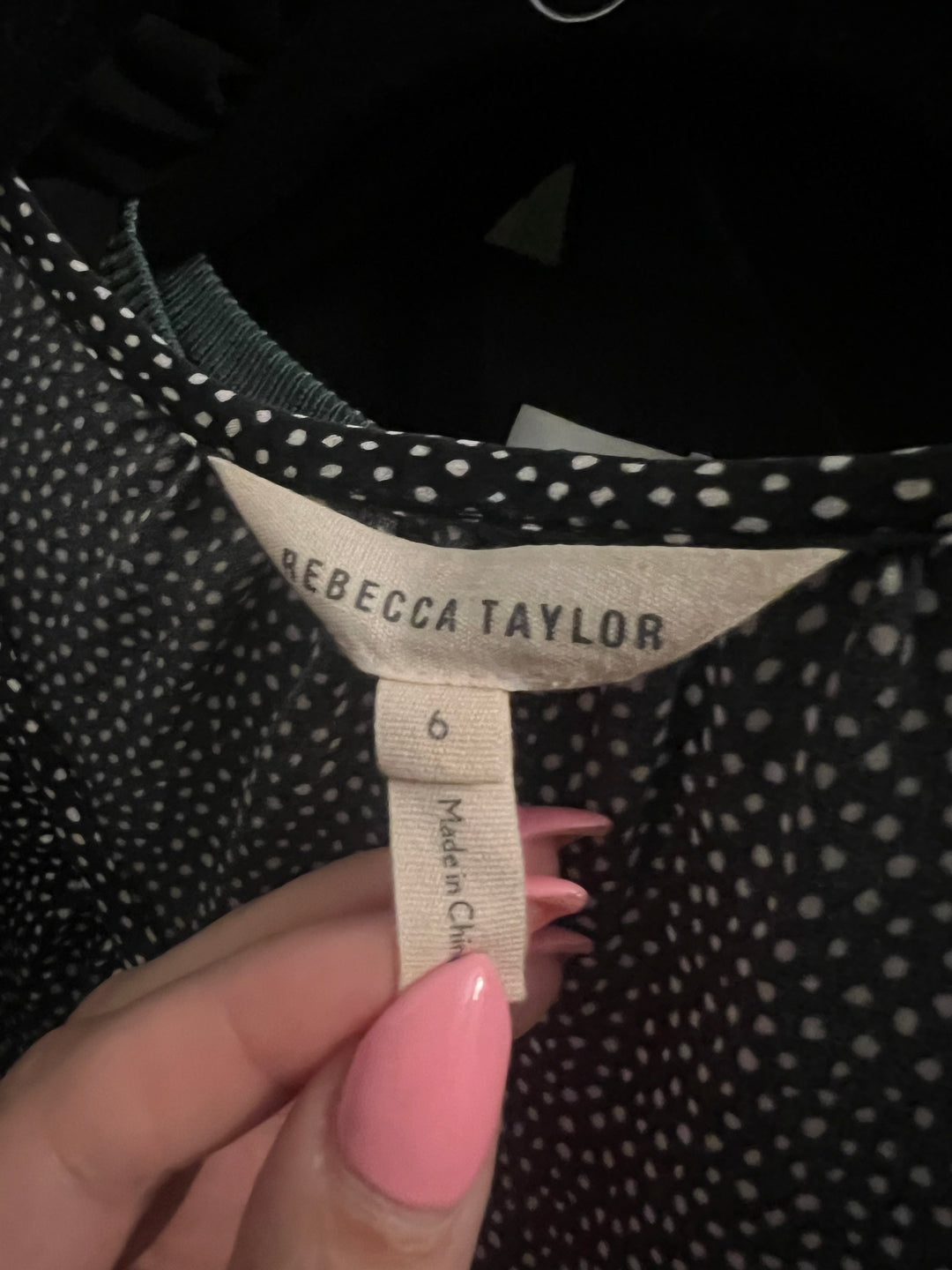 Pre-Owned-Rebecca Taylor Silk Dress