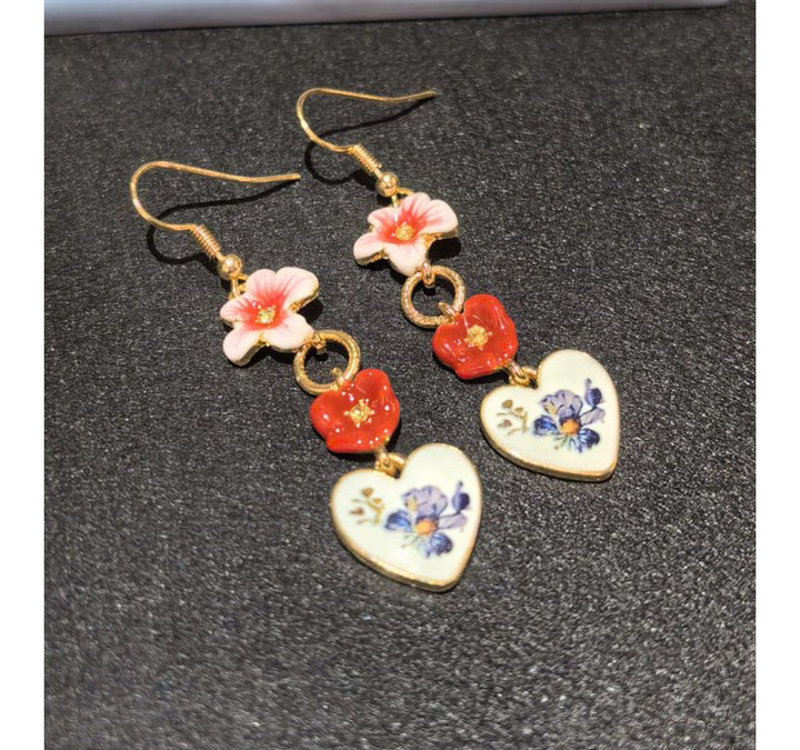 Femme and Fawn- Blossom Love Citrine Earrings