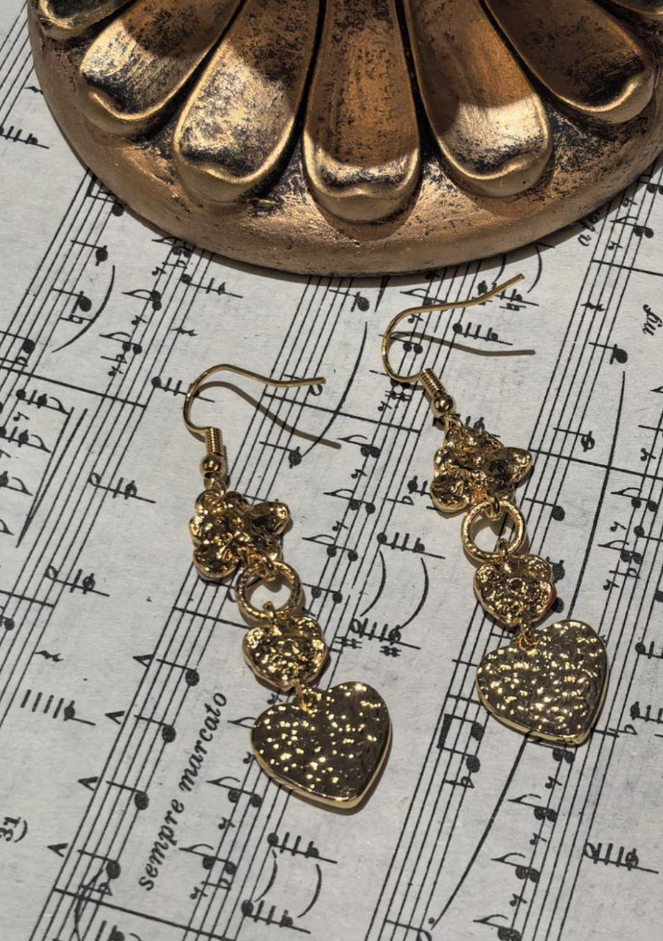 Femme and Fawn- Blossom Love Citrine Earrings