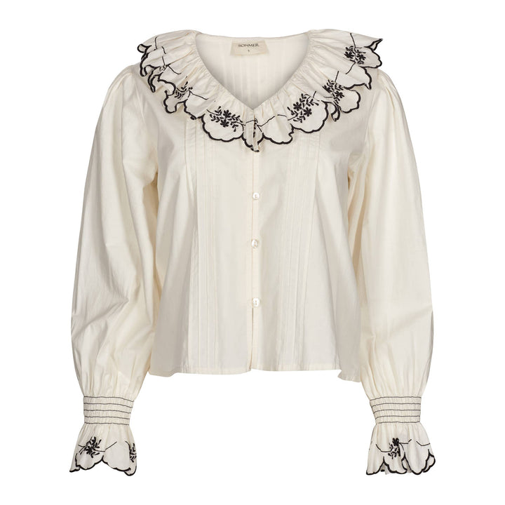Margarita Blouse Ecru: Medium