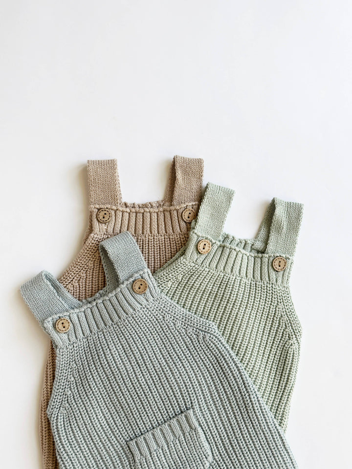 OLIVE & CRADLE - NEWBORN BABY CUDDLE + KIND DOLLY MATCHING KNIT JUMPER