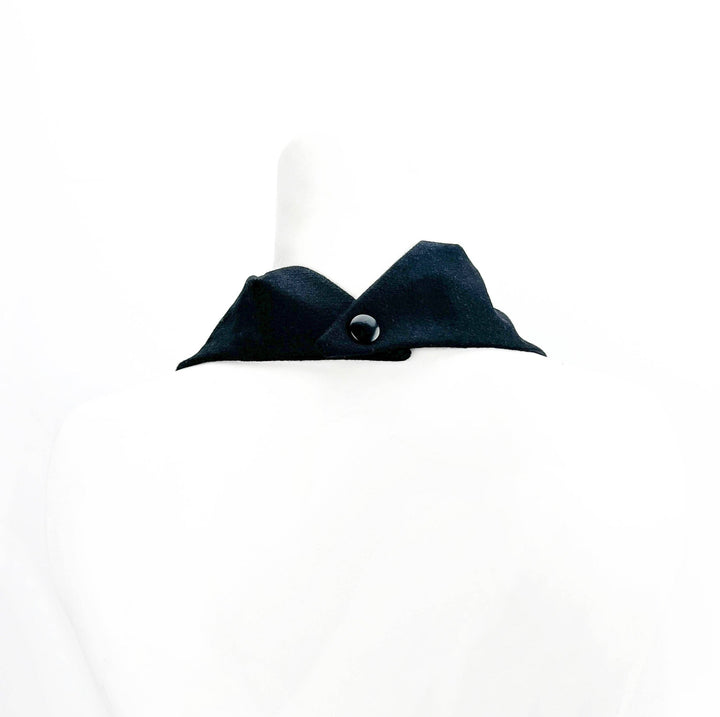 Nocturne Wool &amp; Lace Cowl Neckerchief