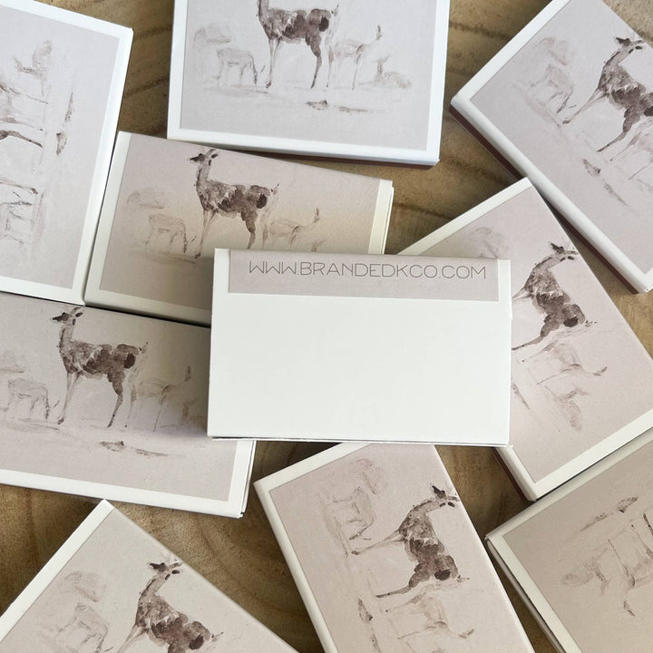 Branded K Co. - Deer Match Set // Vintage Landscape