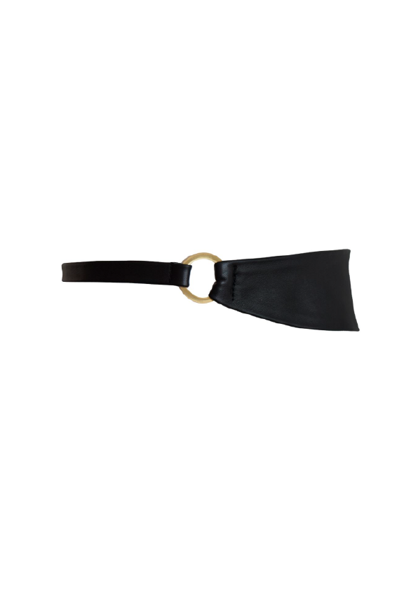 ADA Collection Belts Gold Mine Wrap Belt Black