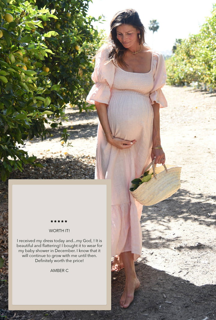 The Deia Dress-Blush