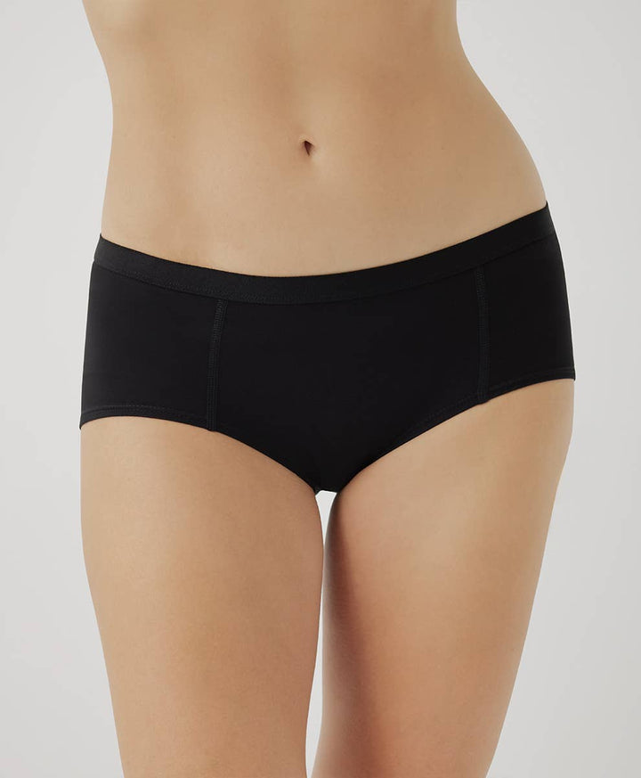 Pact- Women's Organic Everyday Boy Short 6-Pack