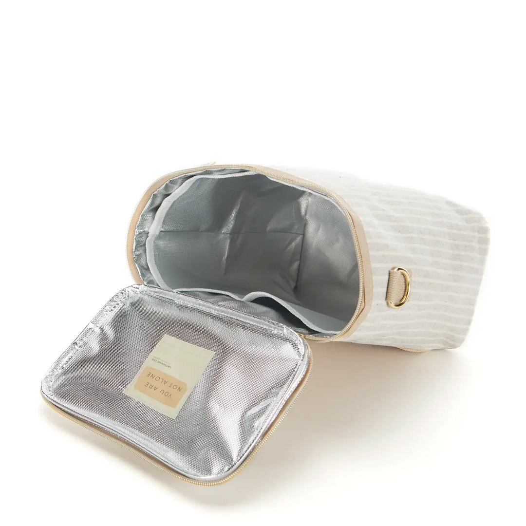 SoYoung - Sand &amp; Stone Beach Stripe Lunch Poche