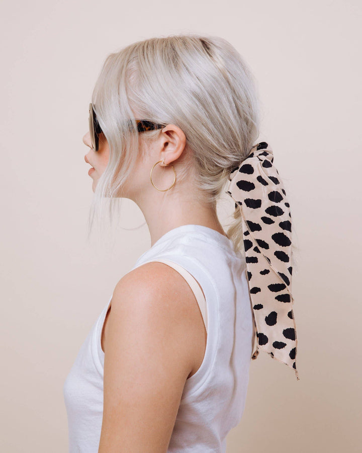 Devil in Disguise Silk Convertible Scrunchie Tie