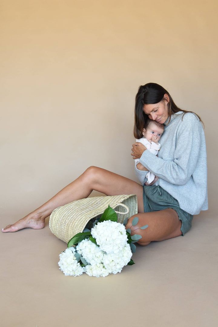 The Cashmere Carmel Sweater // Pebble-On SALE