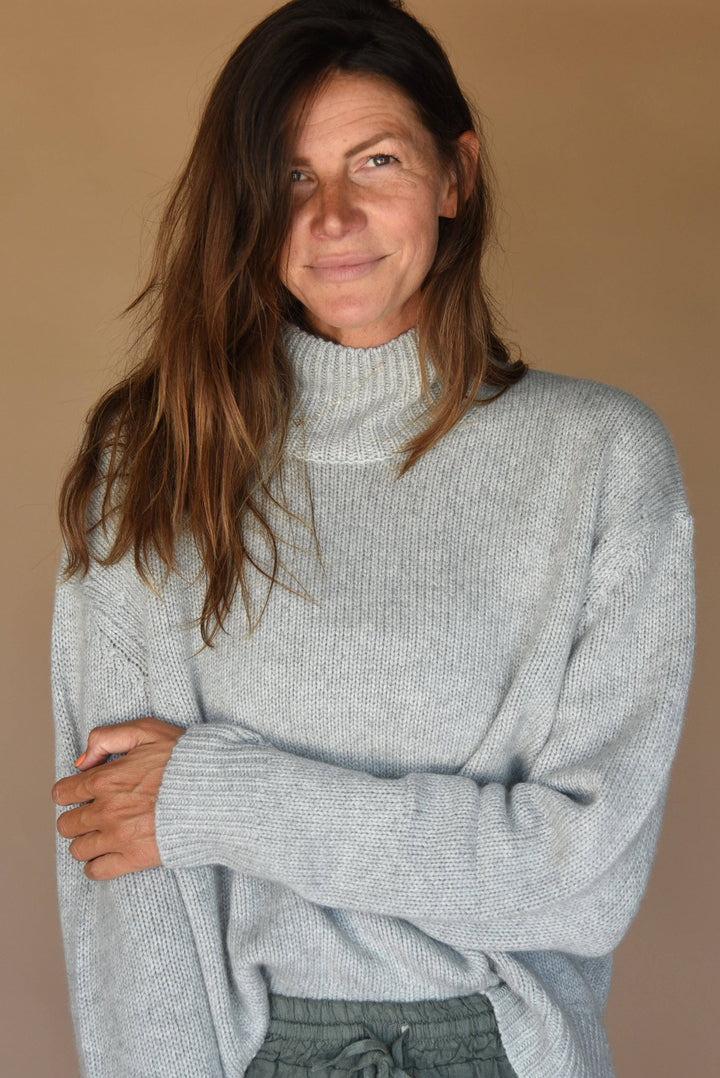 The Cashmere Carmel Sweater // Pebble-On SALE