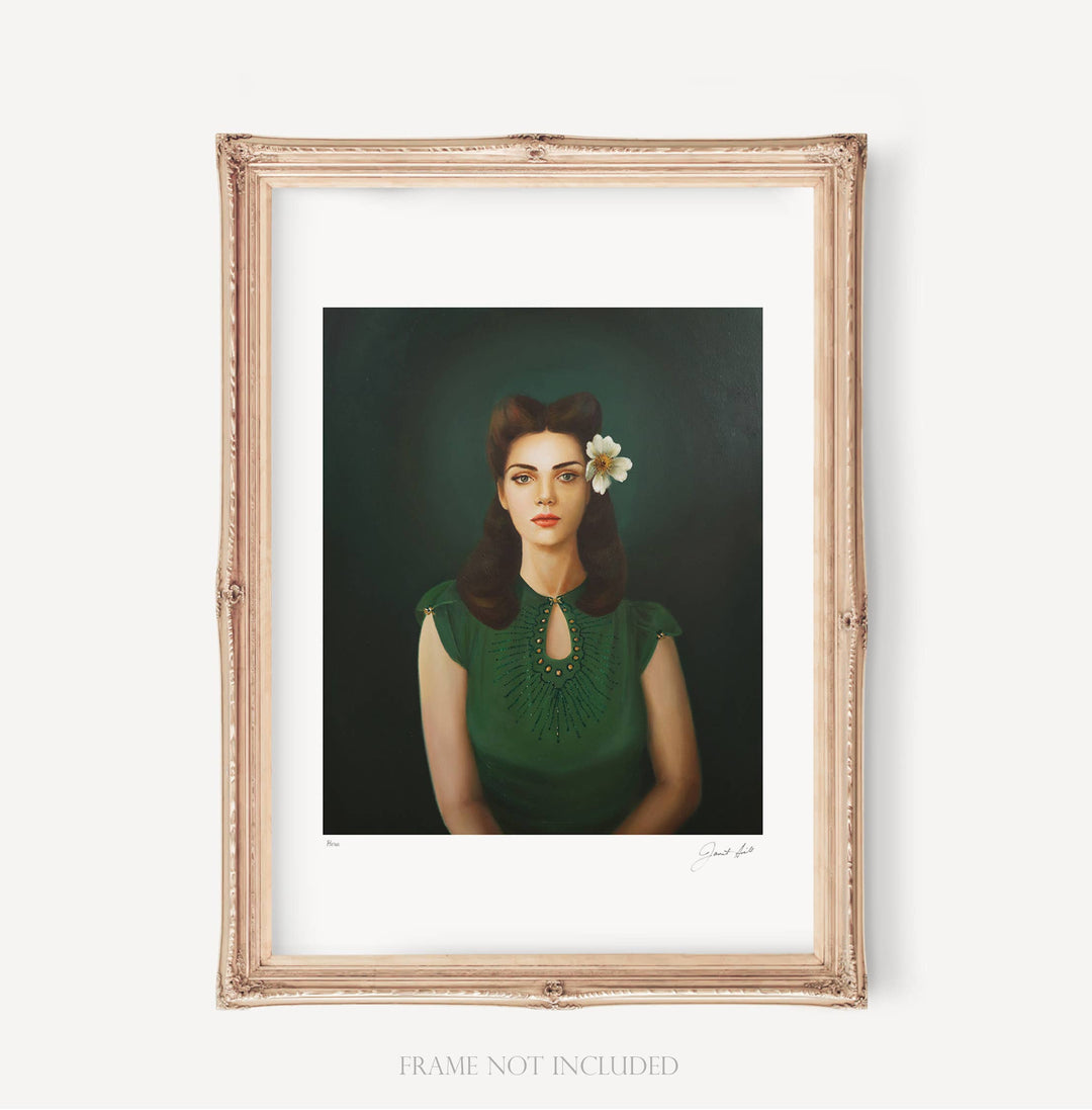 Janet Hill Studio - Hera - 11" X 13" Art Print