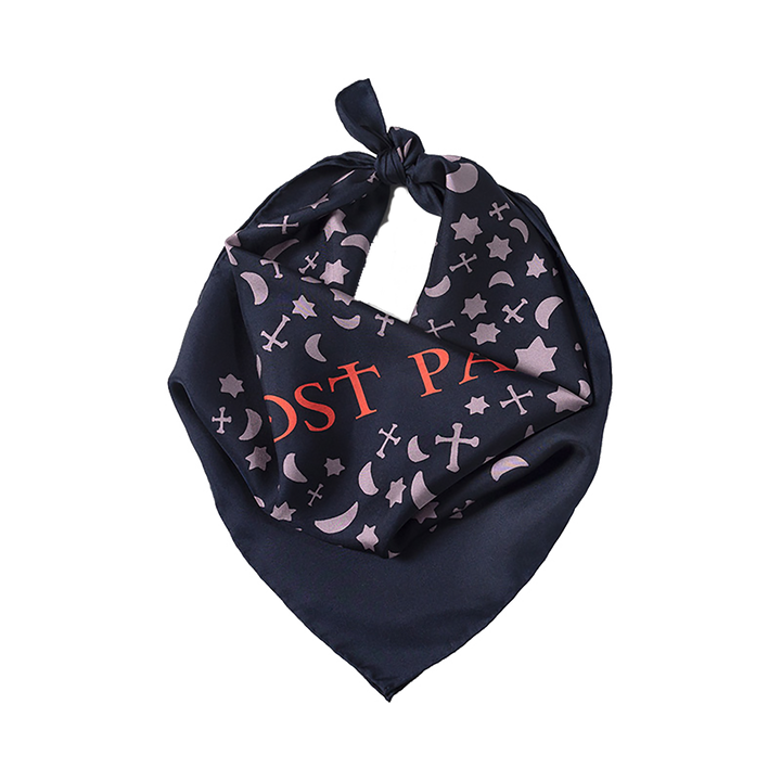 Lost Pattern NYC - "Lexicon" Silk Bandana