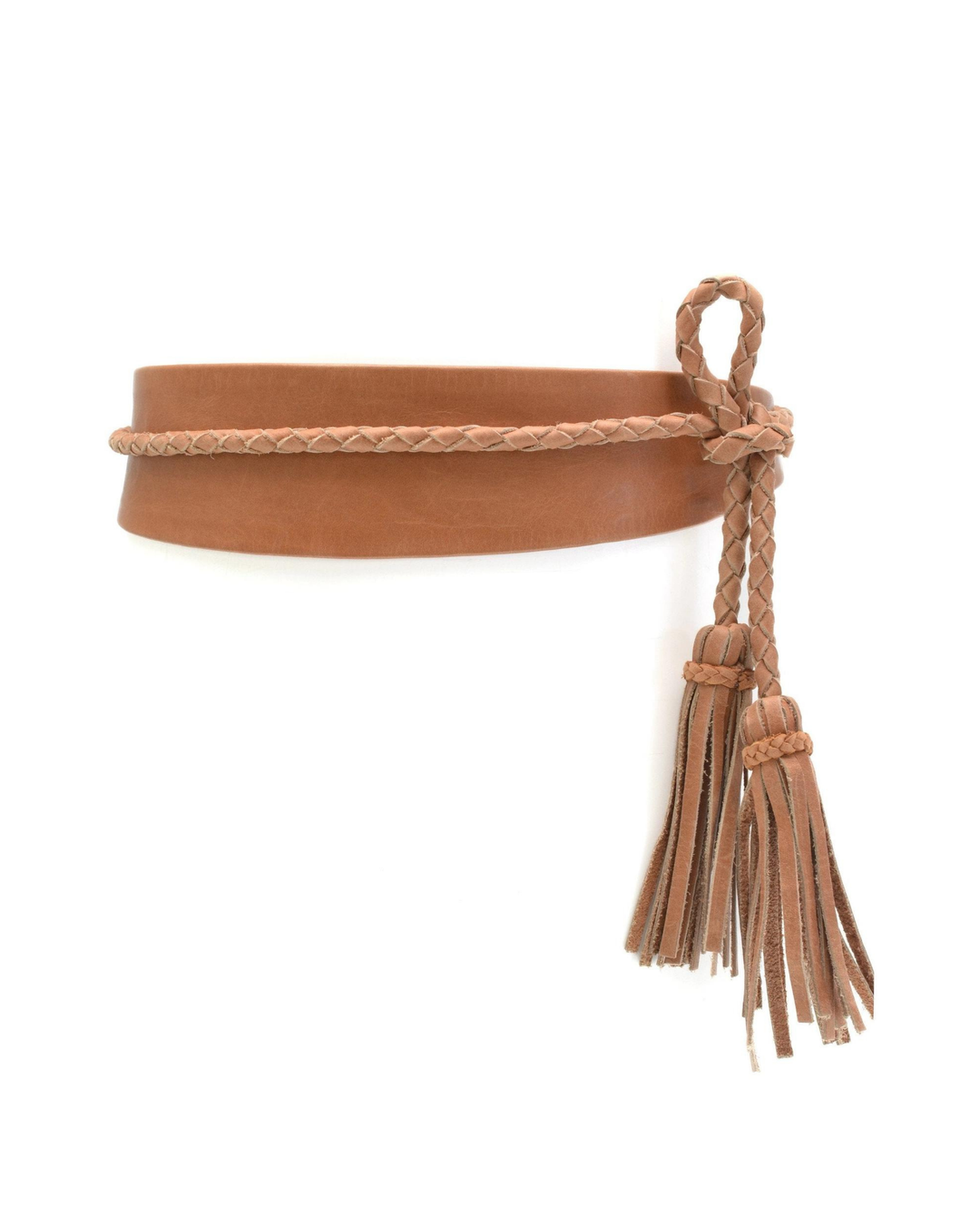 ADA Collection Belts - Lucky Wrap Belt - Cognac