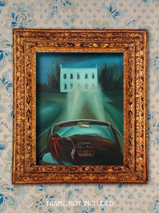 THE MANSION GIRLS - The Manse. Fine Art Print. 8.5"x11"