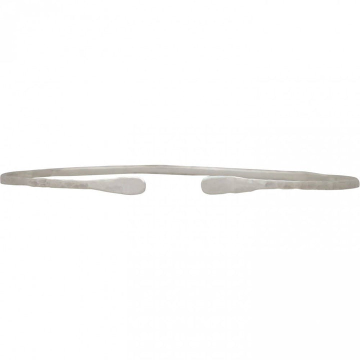 Nina Designs - Sterling Silver Cuff Bracelet - Adjustable Hammered