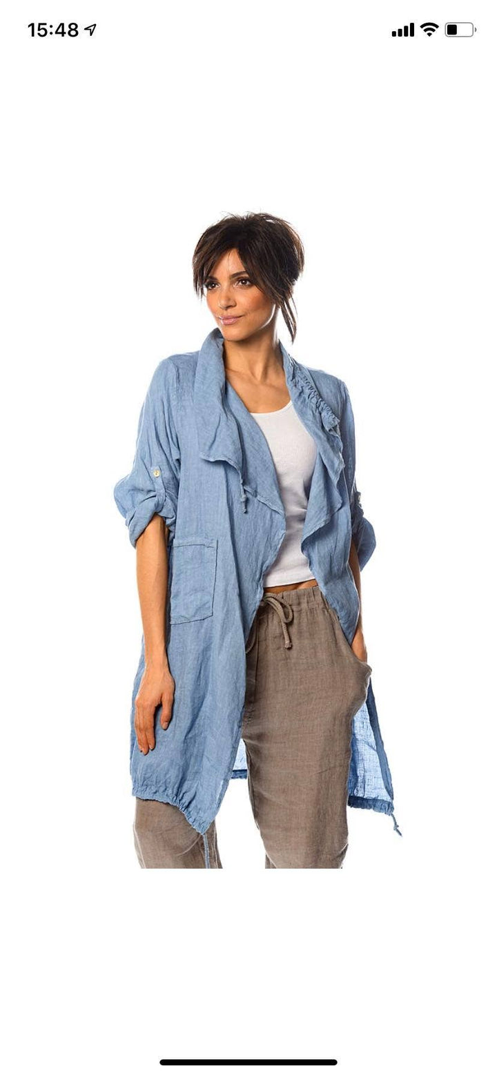LÉA &amp; LUC - 100% Linen Vest REF. 9679
