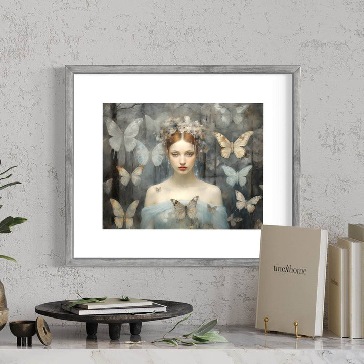 Butterfly Queen Gothic Winter Solstice Print