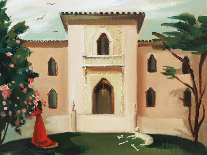 THE MANSION GIRLS - Mary Quite Contrary. Fine Art Print. 8.5"x11"