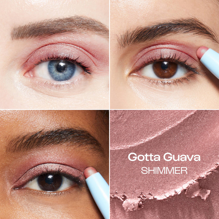 Alleyoop - 11th Hour Cream Eyeshadow Liner Stick in Gotta Guava Makeup