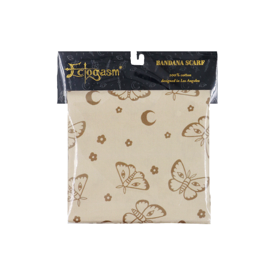 Moth and Moons Bandana