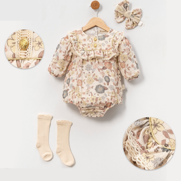 The Siena Floral Romper Set