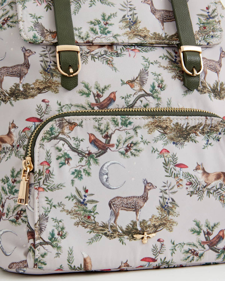 Fable England - FABLE A Night's Tale Woodland Mini Backpack - Crystal Grey