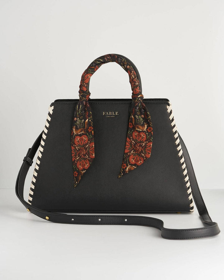 Fable England - FABLE Gala Apple Leather Tote