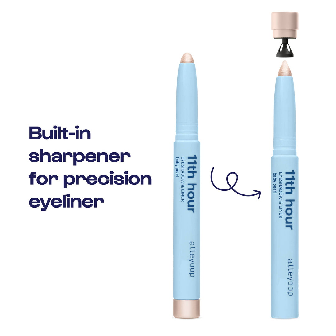 Alleyoop - 11th Hour Cream Eyeshadow & Liner Stick in Baby Pearl Makeup