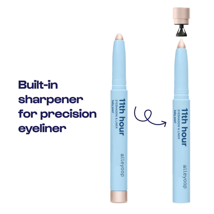Alleyoop - 11th Hour Cream Eyeshadow & Liner Stick in Baby Pearl Makeup