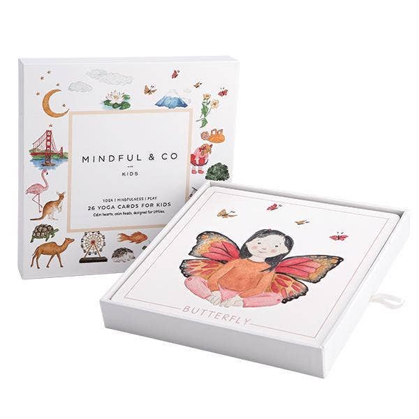 Mindful and Co Kids USA - Yoga Flash Cards-