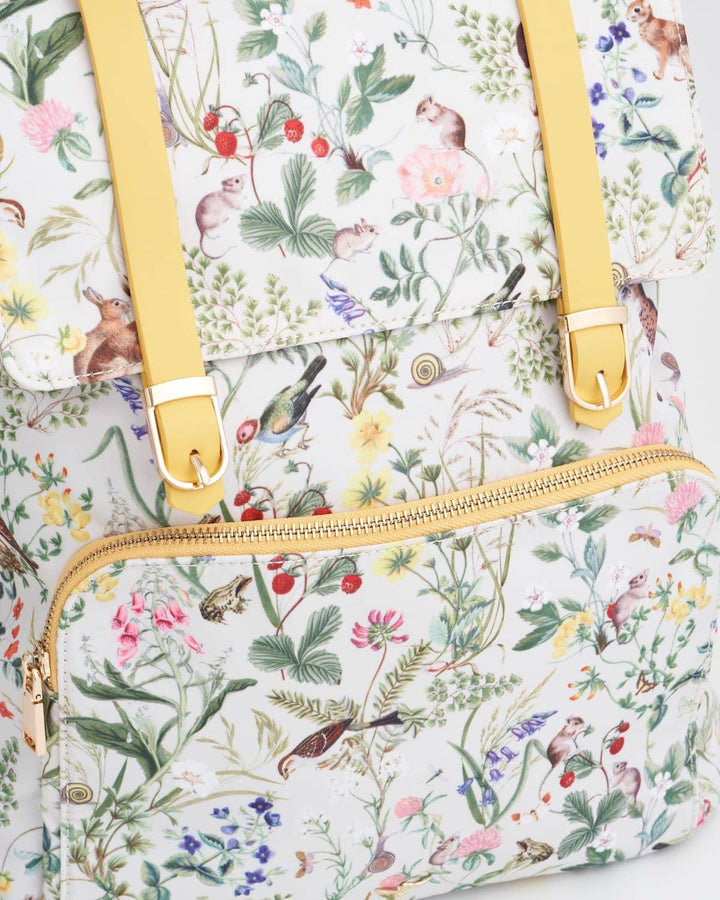 Fable England - FABLE Meadow Creatures Ivory Medium Backpack