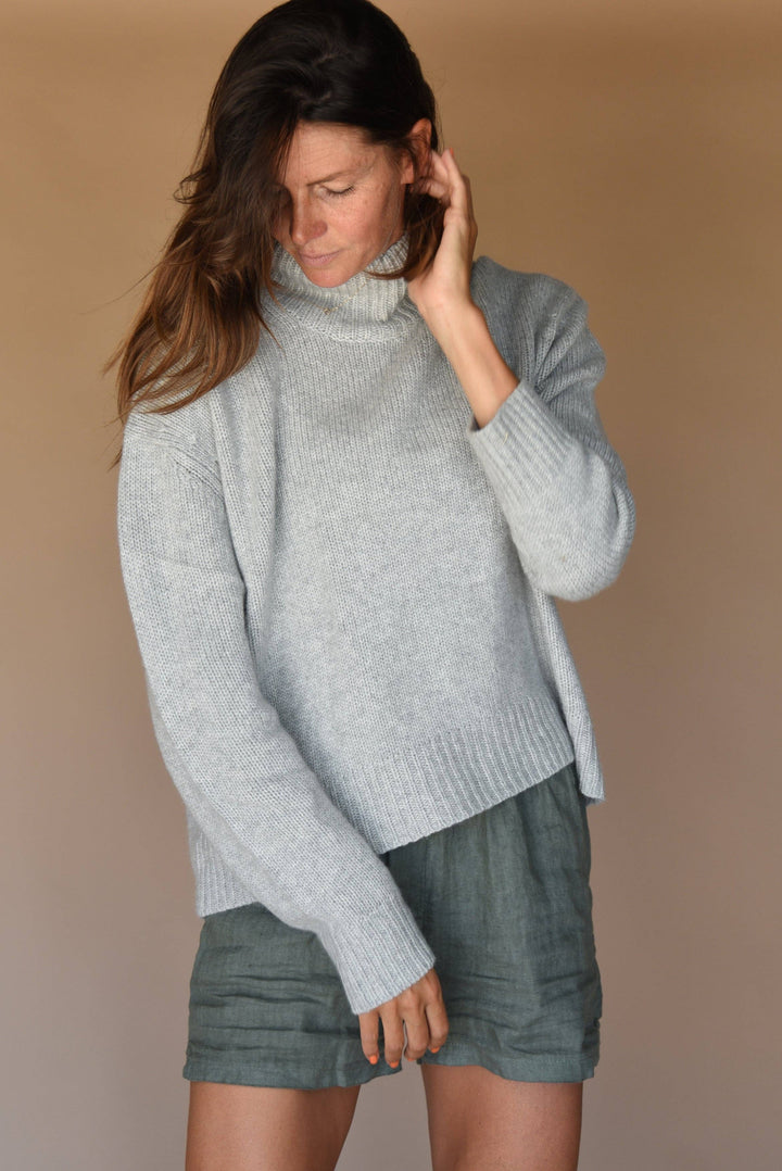 The Cashmere Carmel Sweater // Pebble-On SALE