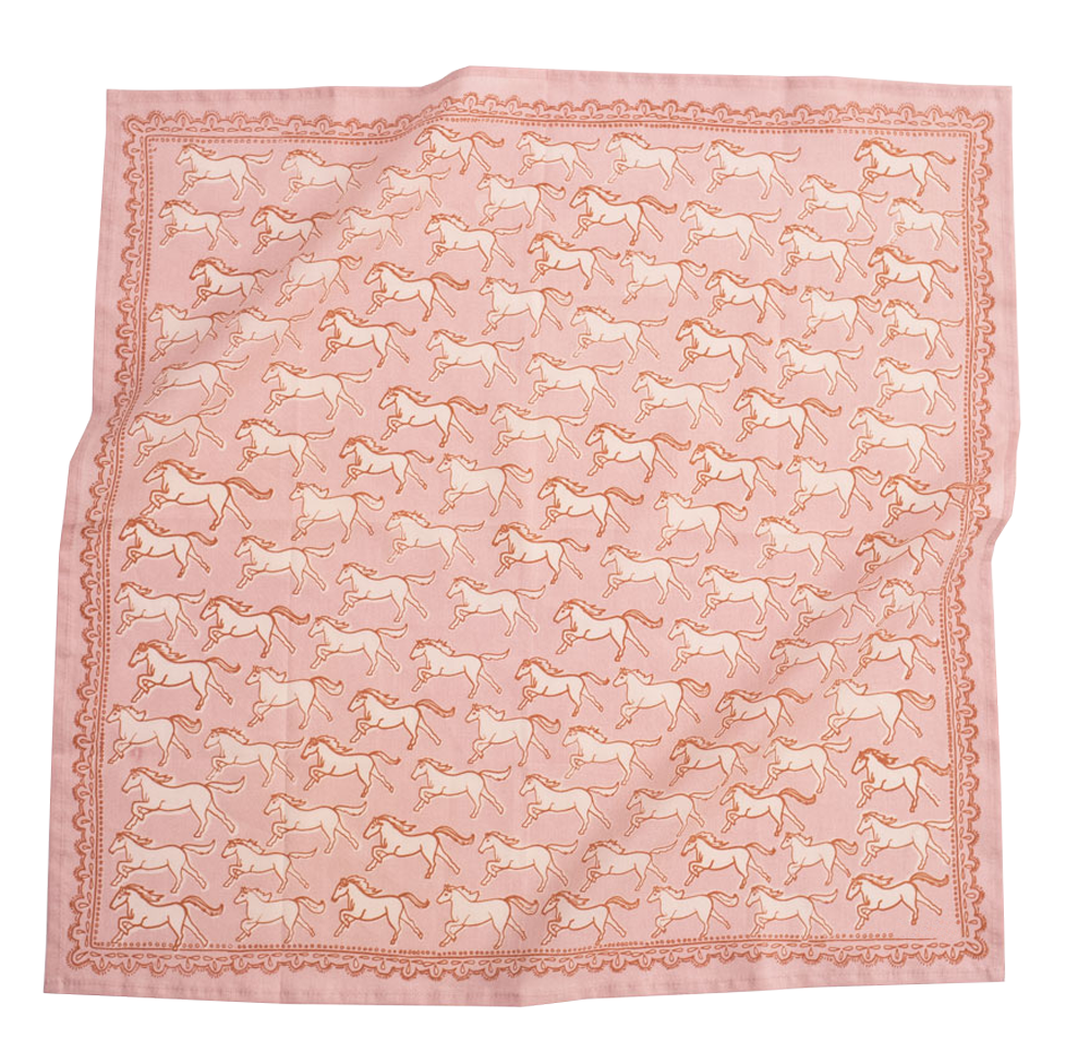 The Blush Horse Bandana