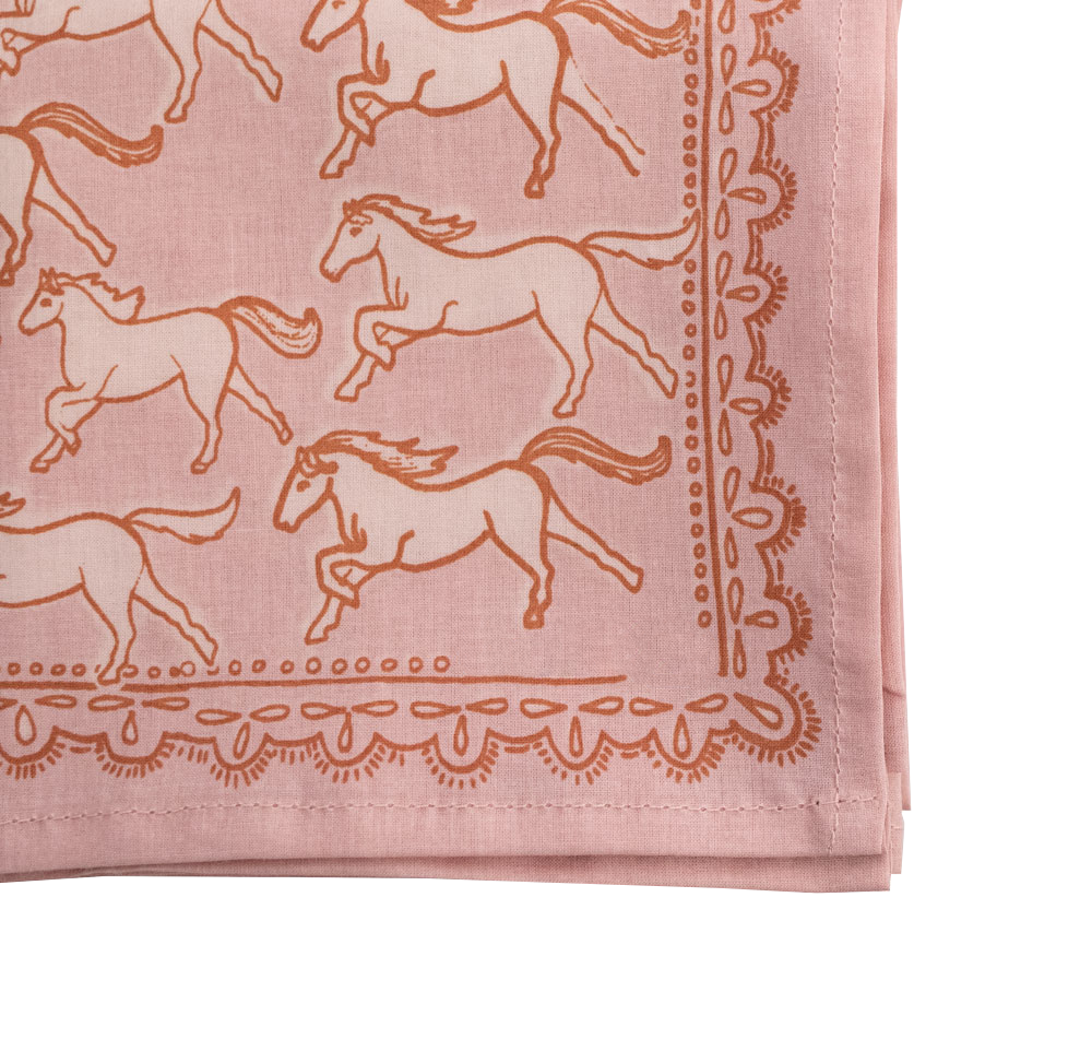The Blush Horse Bandana